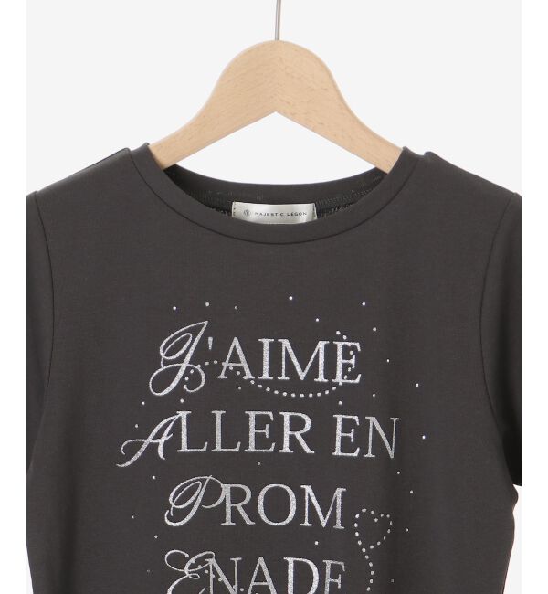  「キラキラロゴTシャツ」|Tシャツ・カットソー|