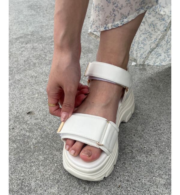  「ワイドベルトスポサン」|サンダル|