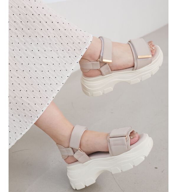  「ワイドベルトスポサン」|サンダル|