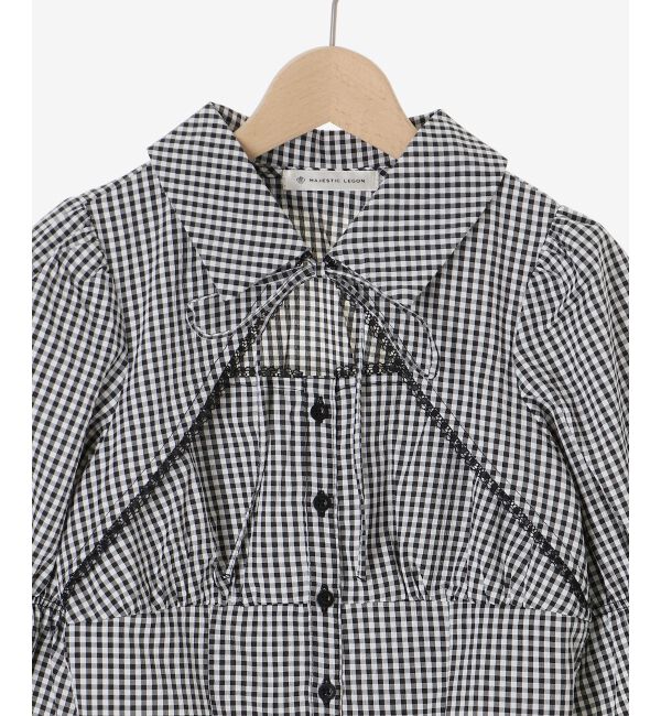  「デコルテオープンブラウス」|シャツ・ブラウス|