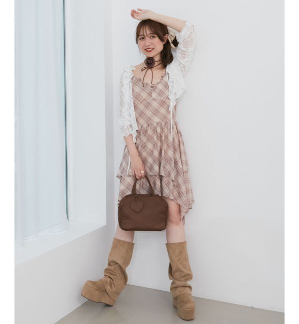  「ブーツカバーセット厚底ブーツ」|ショートブーツ|