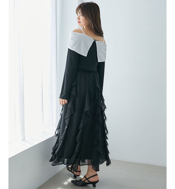  「オフショルリボントップス」|Tシャツ・カットソー|