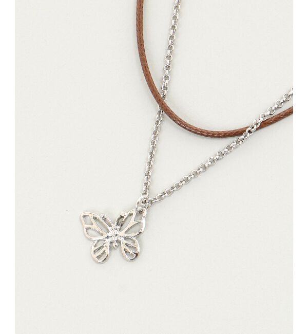  「バタフライチョーカーネックレス」|ネックレス|