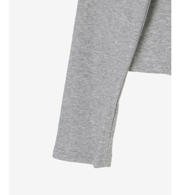  「肩リボンレースドッキングトップス」|Tシャツ・カットソー|