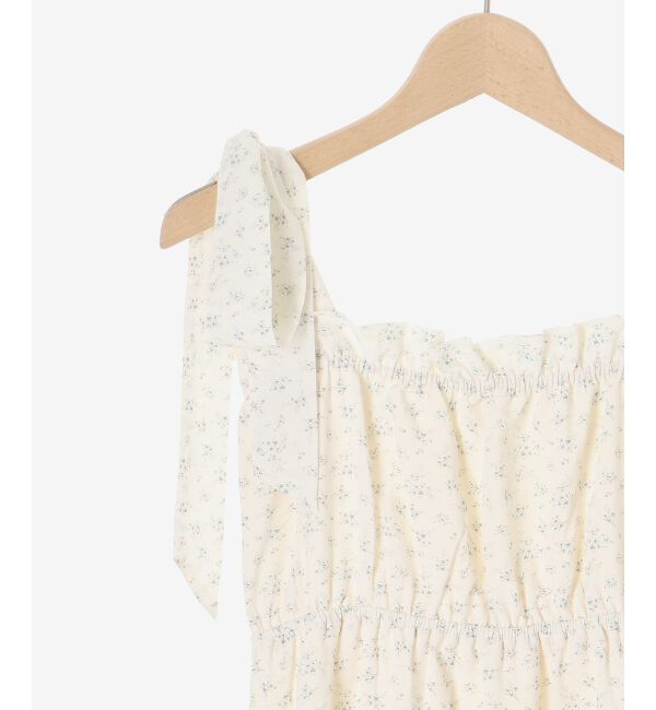  「肩リボンキャミワンピース」|ワンピース|