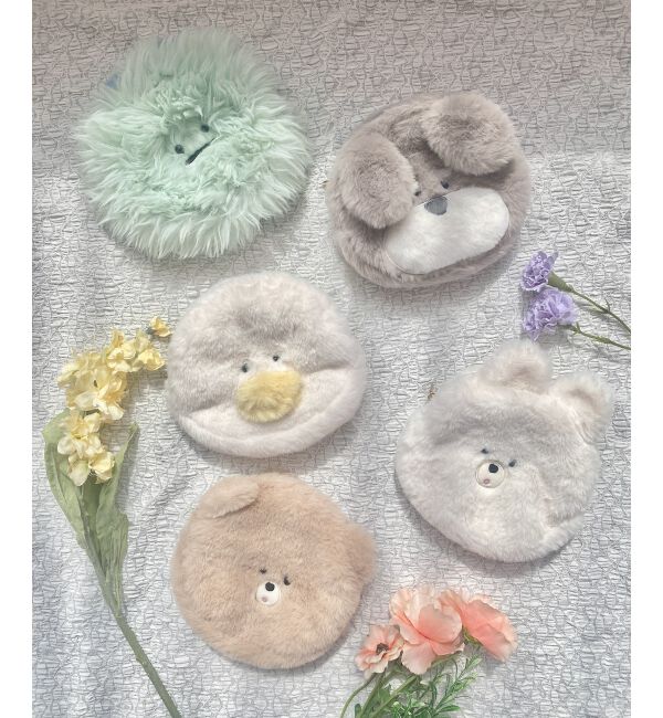  「スフレベアダイカットポーチ」|ポーチ|