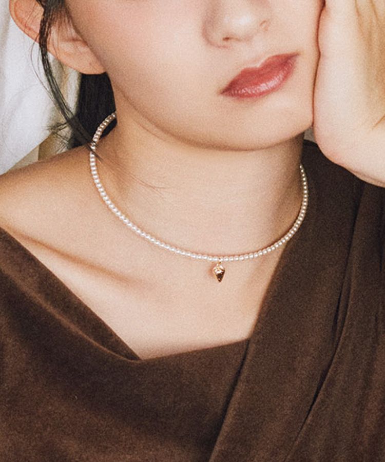 earth music&ecology「モチーフワンタッチチョーカー」|ネックレス|