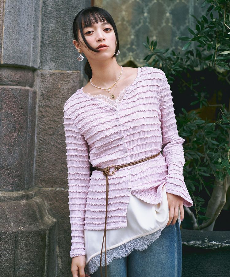 earth music&ecology「2SETビーズ&プレートネックレス」|ネックレス|