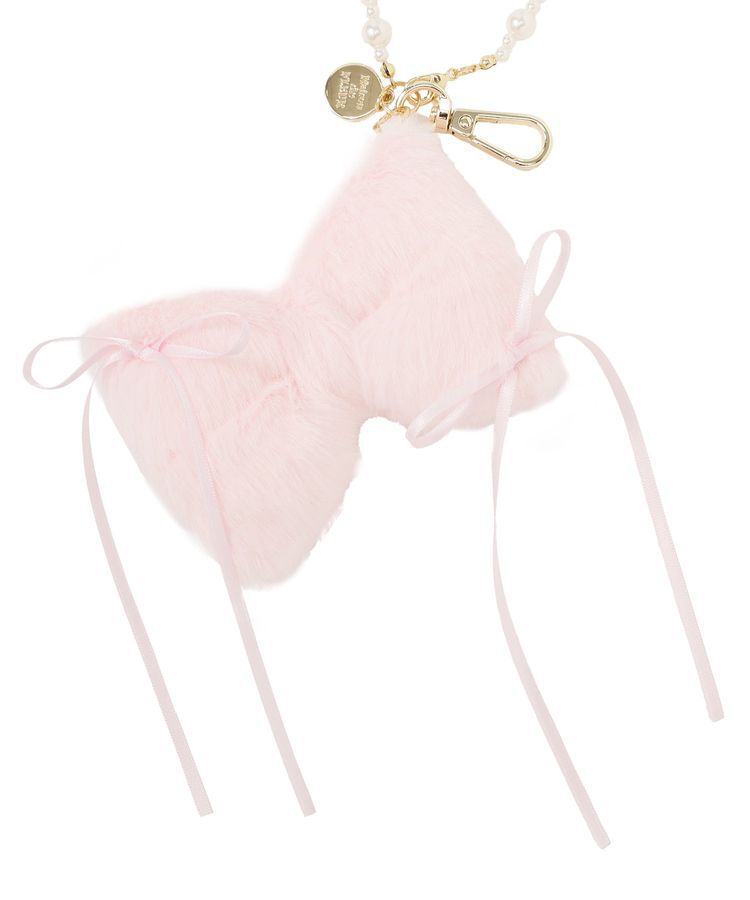 Maison de FLEUR「フェイクファーリボンチャーム」|その他|
