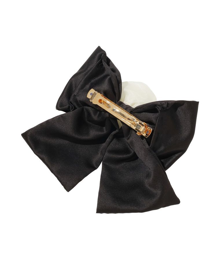 Maison de FLEUR「オーガンジーローズビッグリボンバレッタ」|その他|