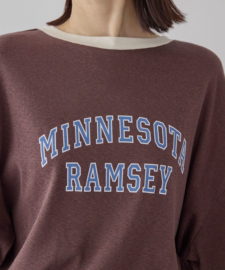 AMERICAN HOLIC「ロゴ入りヴィンテージ半袖プルオーバー」|Tシャツ・カットソー|