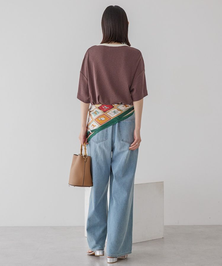 AMERICAN HOLIC「ロゴ入りヴィンテージ半袖プルオーバー」|Tシャツ・カットソー|