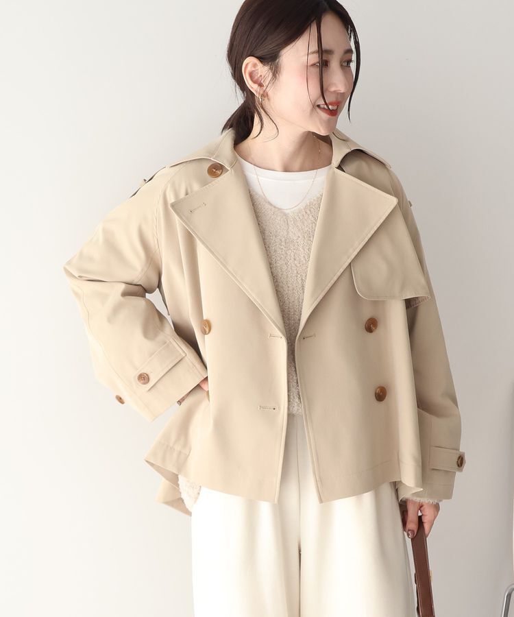 AMERICAN HOLIC「ショートトレンチコート」|トレンチコート|