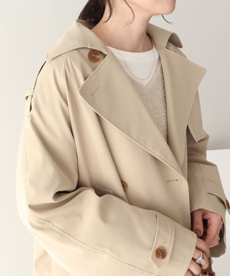 AMERICAN HOLIC「ショートトレンチコート」|トレンチコート|