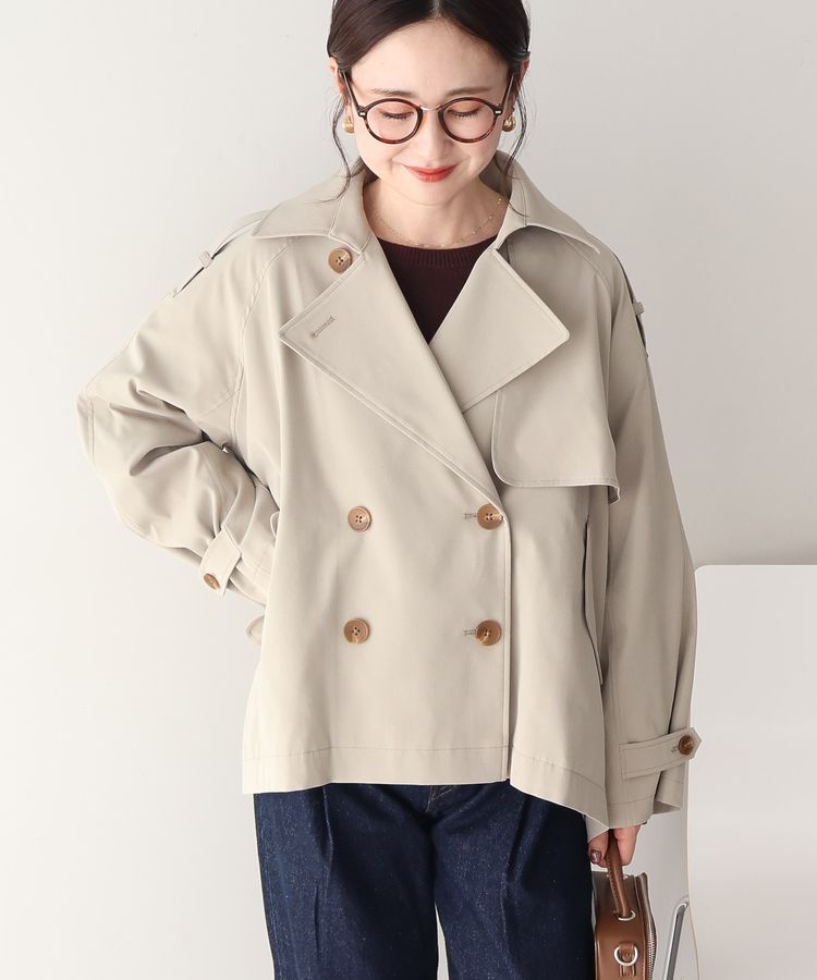 AMERICAN HOLIC「ショートトレンチコート」|トレンチコート|