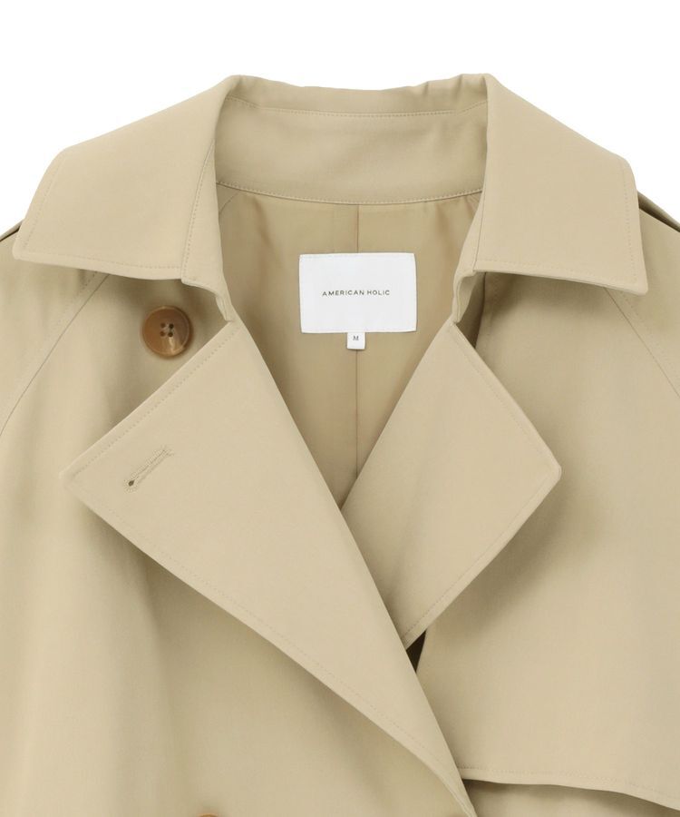 AMERICAN HOLIC「ショートトレンチコート」|トレンチコート|