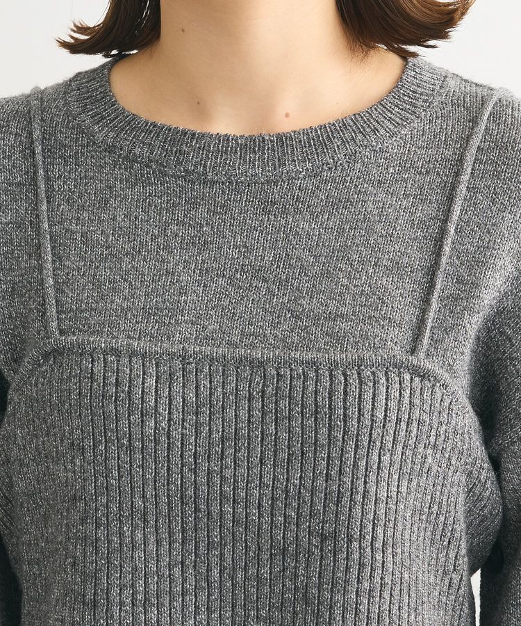 Green Parks「SET2点 ニットキャミ+ニットチュニック」|ニット・セーター|