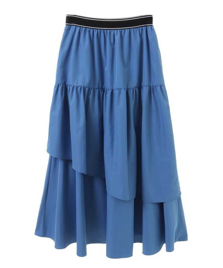 Green Parks「ウエストラインフリルティアードスカート」|スカート|