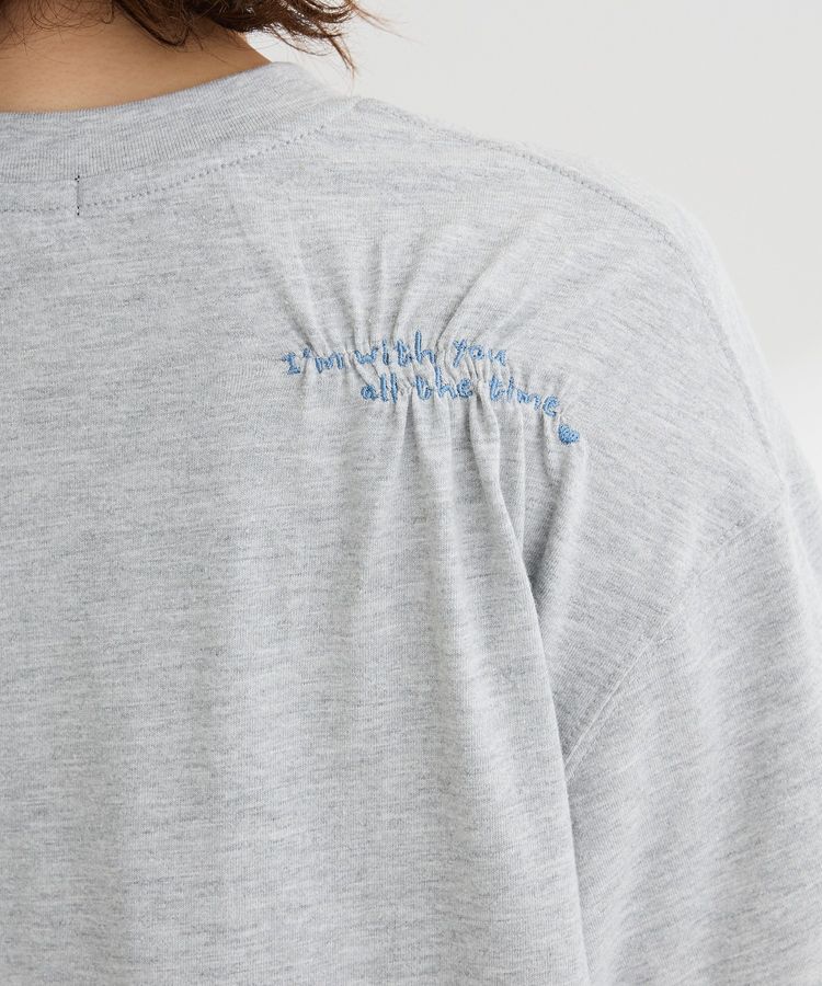 Green Parks「・SUGAR SPOON ギャザーロゴ刺繍TEE」|Tシャツ・カットソー|