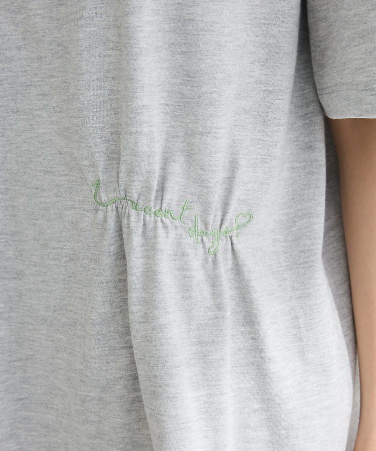 Green Parks「・SUGAR SPOON ギャザーロゴ刺繍TEE」|Tシャツ・カットソー|
