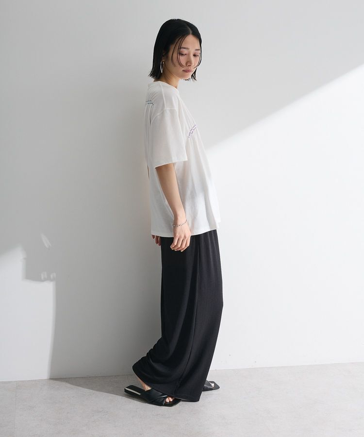 Green Parks「・SUGAR SPOON ギャザーロゴ刺繍TEE」|Tシャツ・カットソー|