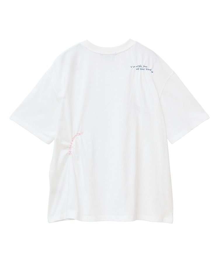 Green Parks「・SUGAR SPOON ギャザーロゴ刺繍TEE」|Tシャツ・カットソー|