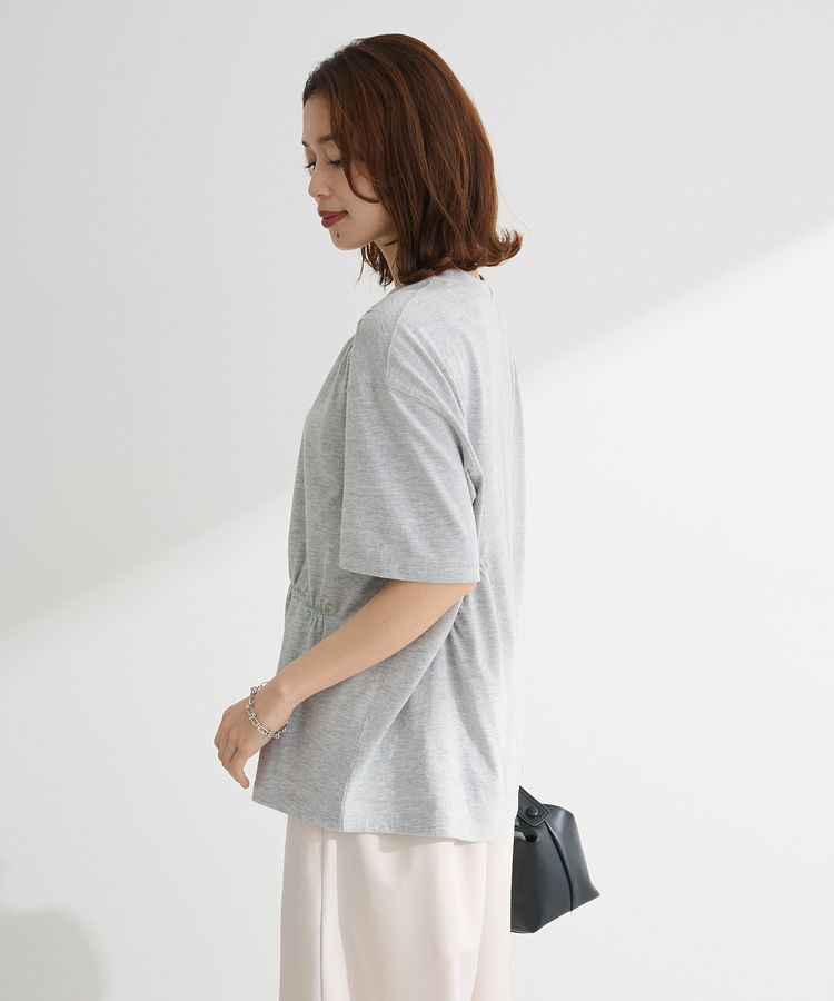 Green Parks「・SUGAR SPOON ギャザーロゴ刺繍TEE」|Tシャツ・カットソー|