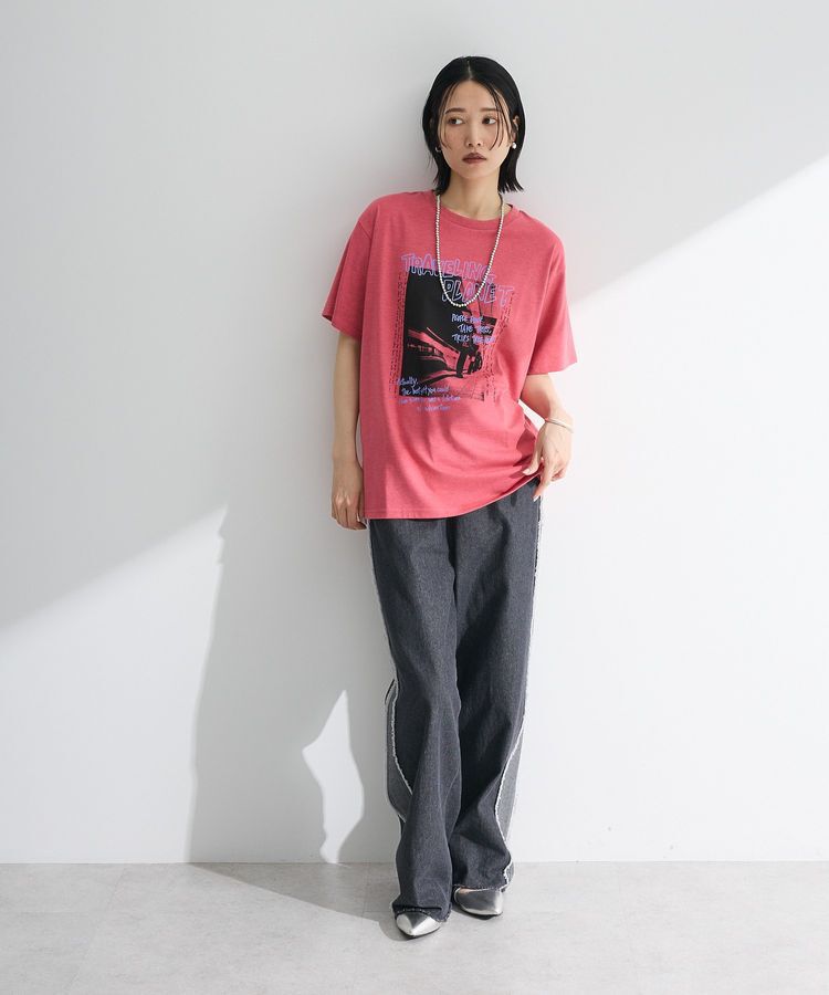 Green Parks「・DOUBLE FLAGS フォトプリントTEE」|Tシャツ・カットソー|