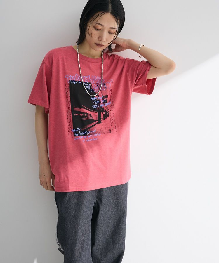 Green Parks「・DOUBLE FLAGS フォトプリントTEE」|Tシャツ・カットソー|