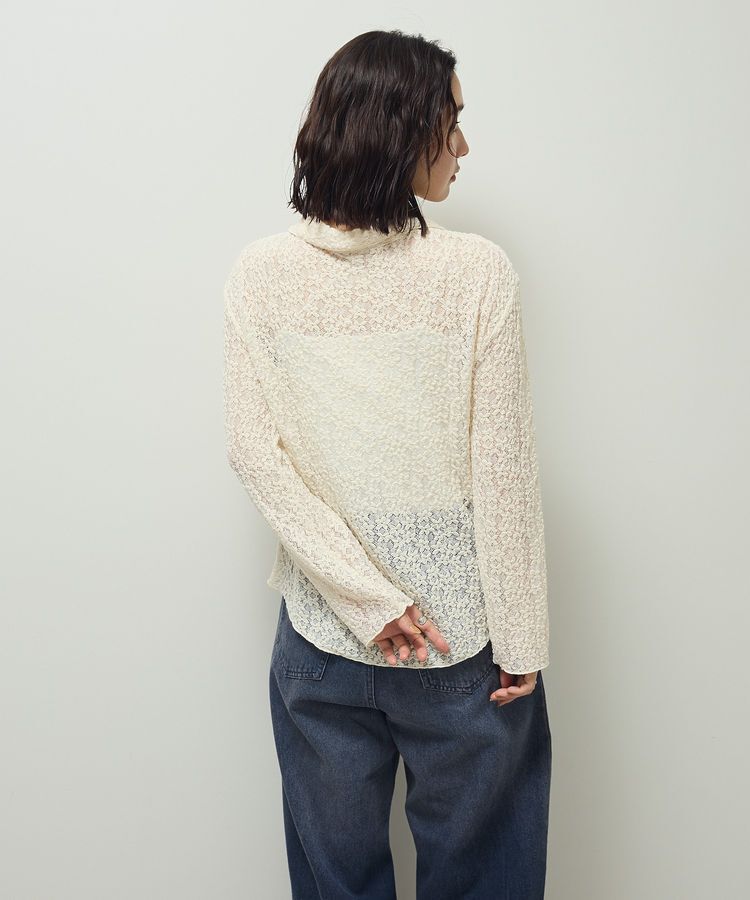 Green Parks「カットレースシャツプルオーバー」|Tシャツ・カットソー|