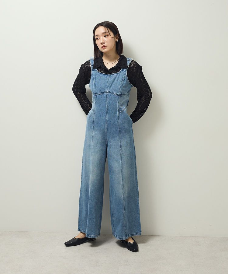 Green Parks「カットレースシャツプルオーバー」|Tシャツ・カットソー|