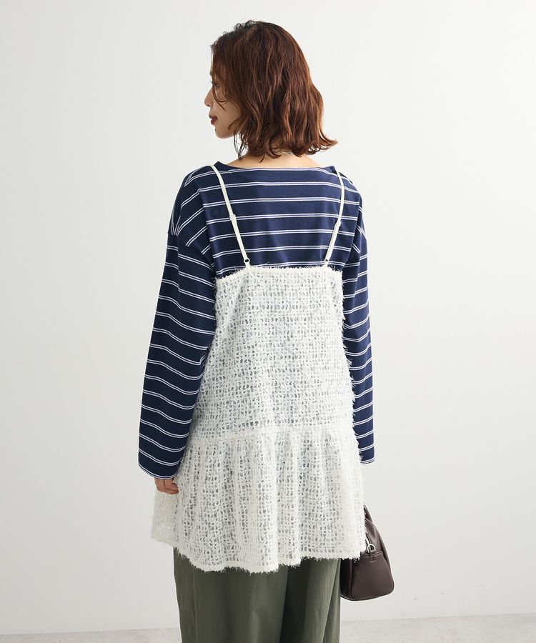 Green Parks「レースキャミチュニック」|キャミソール|