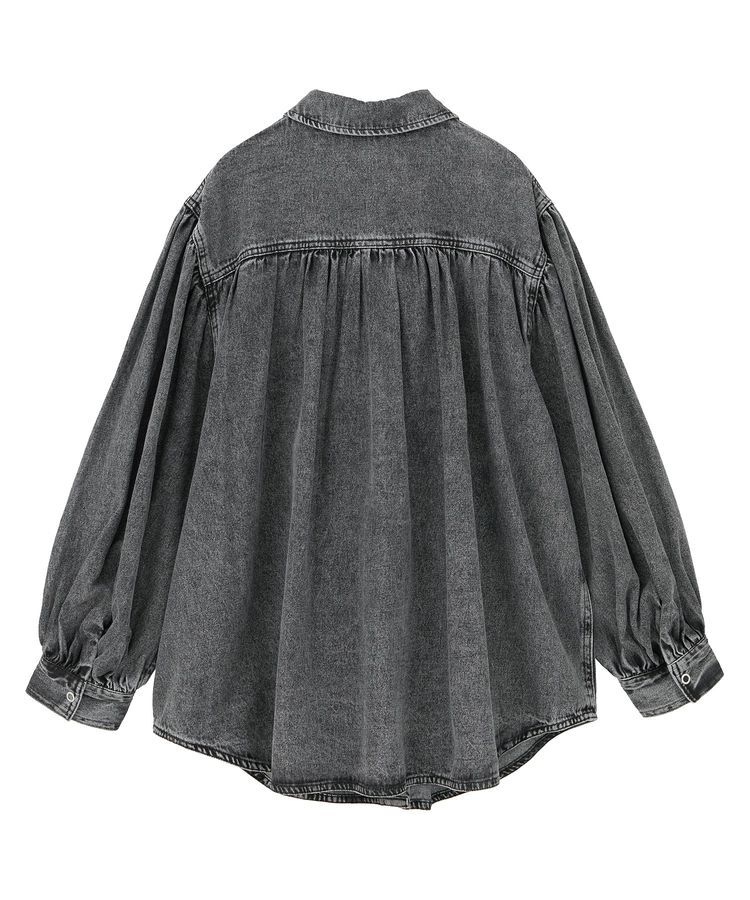 Green Parks「・SUGAR SPOON ボリュームスリーブデニムシャツ」|シャツ・ブラウス|
