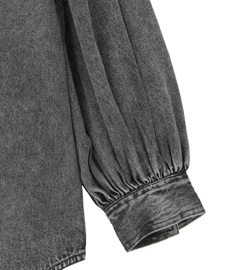 Green Parks「・SUGAR SPOON ボリュームスリーブデニムシャツ」|シャツ・ブラウス|