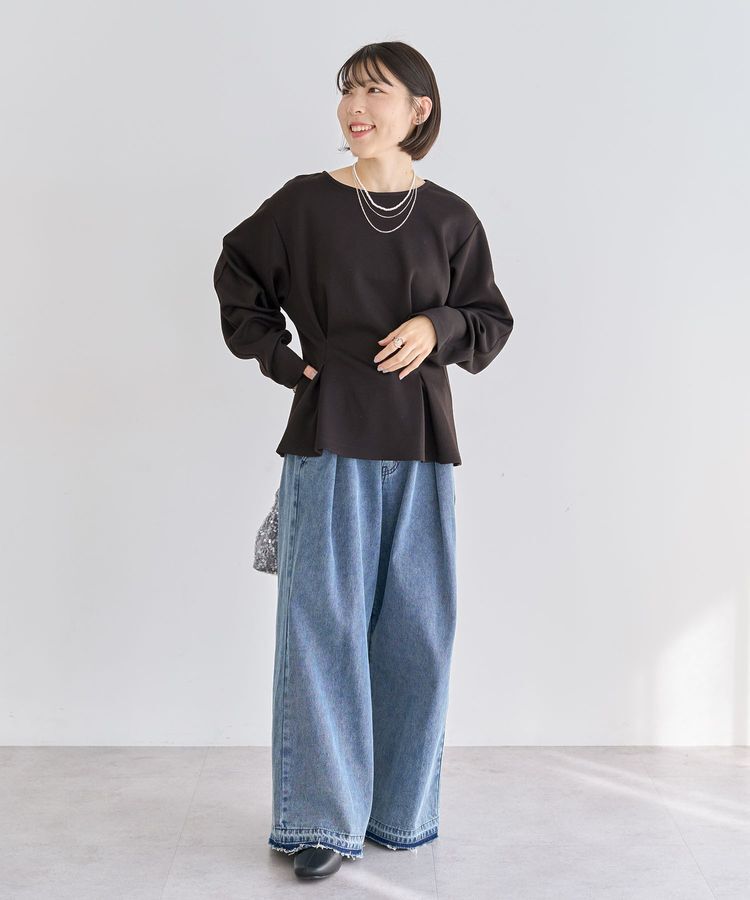 Green Parks「・SUGAR SPOON フォルムスリーブプルオーバー」|Tシャツ・カットソー|