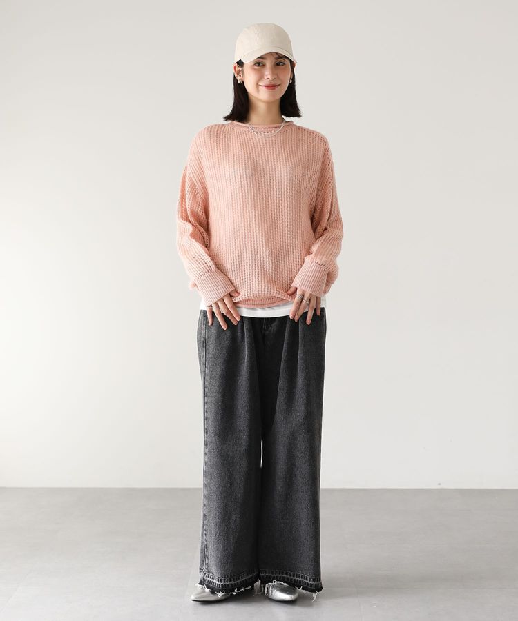 armonia「SET2点2wayシャーリングニット+インナー」|ニット・セーター|