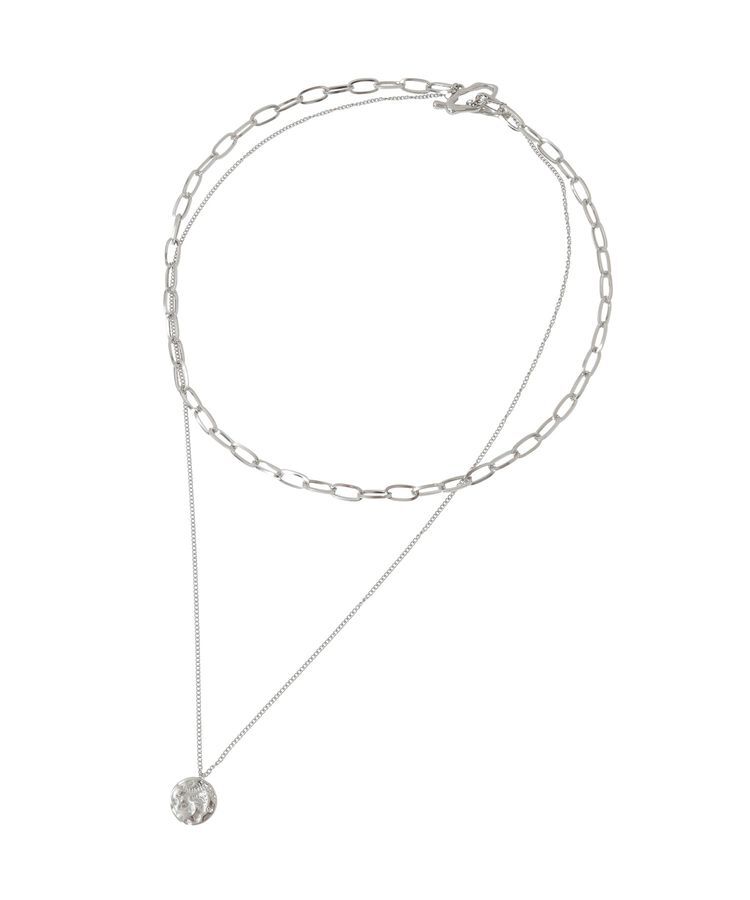Green Parks「【ステンレス】コインデザインチェーンネックレス」|ネックレス|