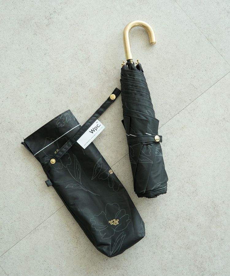 YECCA VECCA「【晴雨兼用】Wpc.遮光フラワードローイングミニ日傘」|傘|