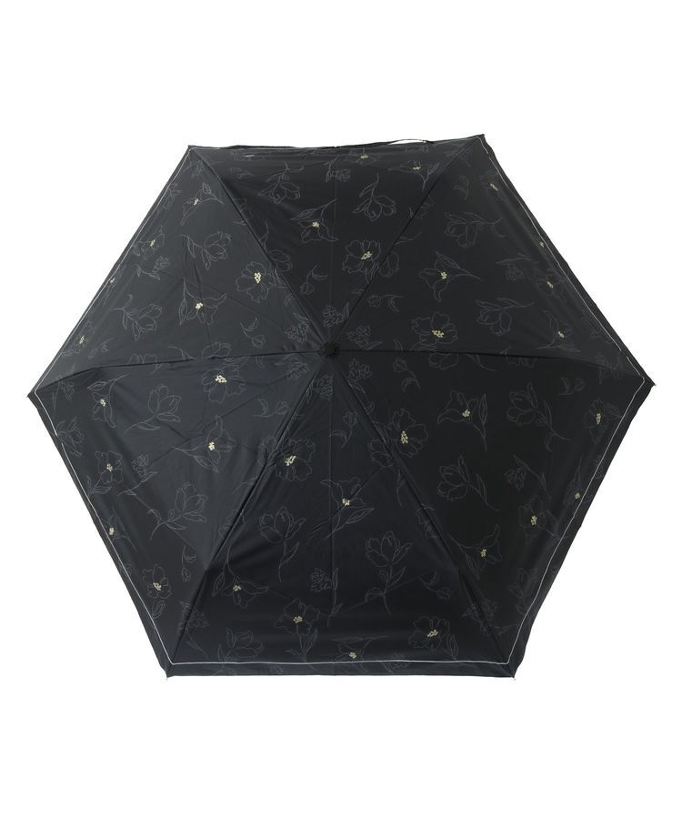 YECCA VECCA「【晴雨兼用】Wpc.遮光フラワードローイングミニ日傘」|傘|