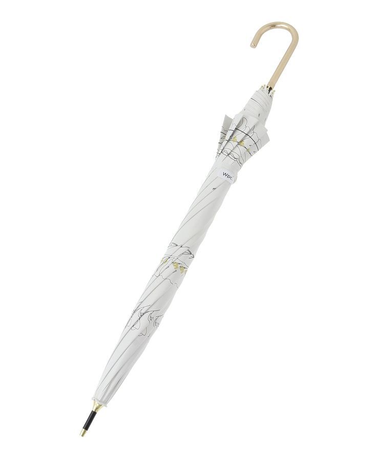 YECCA VECCA「【晴雨兼用】Wpc.遮光フラワードローイング日傘」|傘|