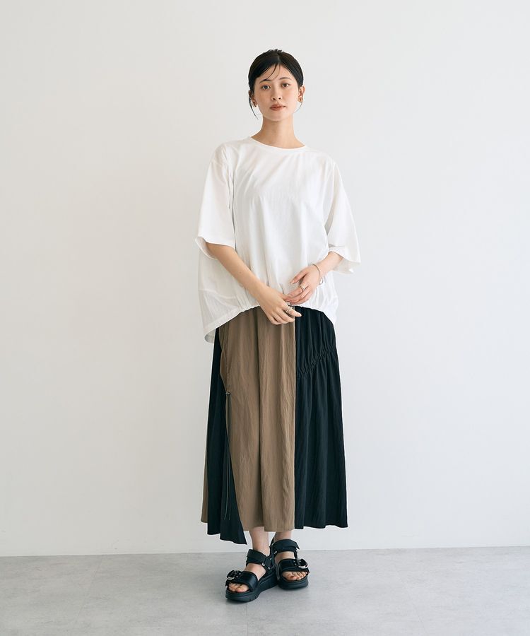 Editt by YECCA VECCA「素材MIXカットプルオーバー」|Tシャツ・カットソー|