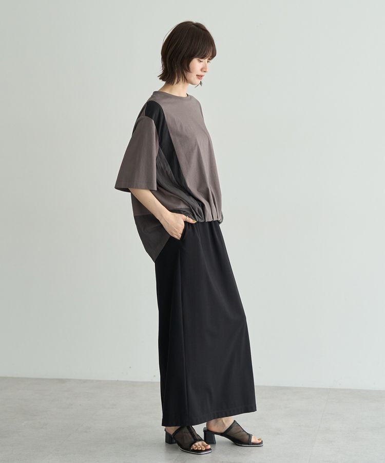 Editt by YECCA VECCA「素材MIXカットプルオーバー」|Tシャツ・カットソー|