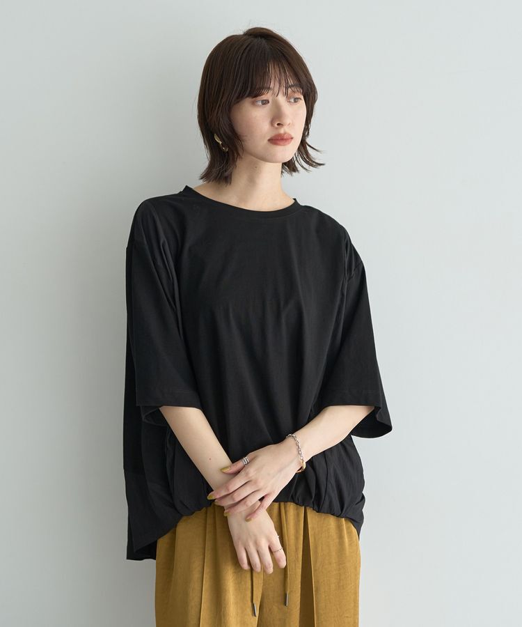 Editt by YECCA VECCA「素材MIXカットプルオーバー」|Tシャツ・カットソー|