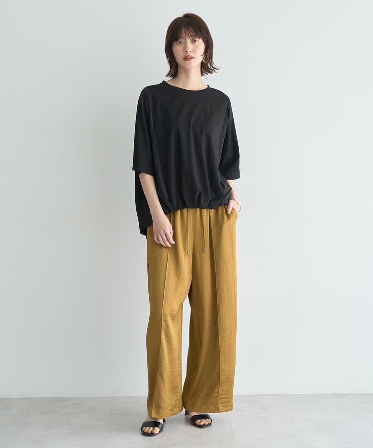 Editt by YECCA VECCA「素材MIXカットプルオーバー」|Tシャツ・カットソー|