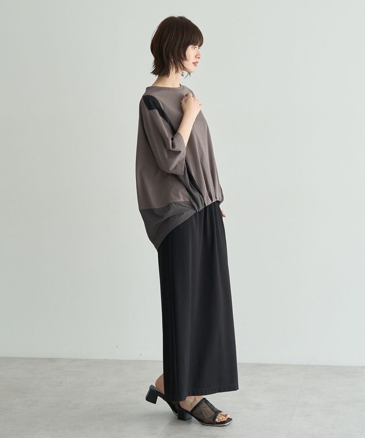 Editt by YECCA VECCA「素材MIXカットプルオーバー」|Tシャツ・カットソー|