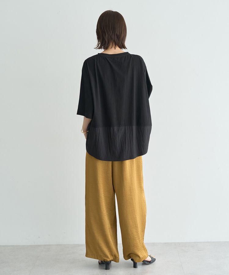 Editt by YECCA VECCA「素材MIXカットプルオーバー」|Tシャツ・カットソー|