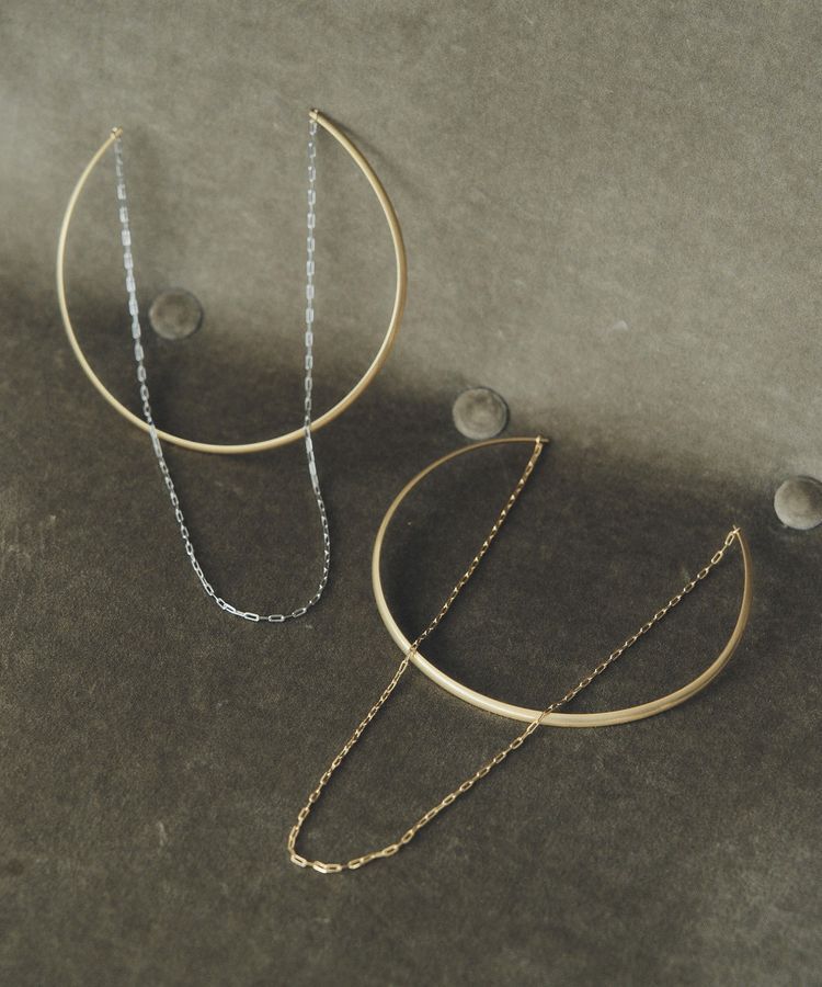 YECCA VECCA「2連メタルチョーカー」|ネックレス|