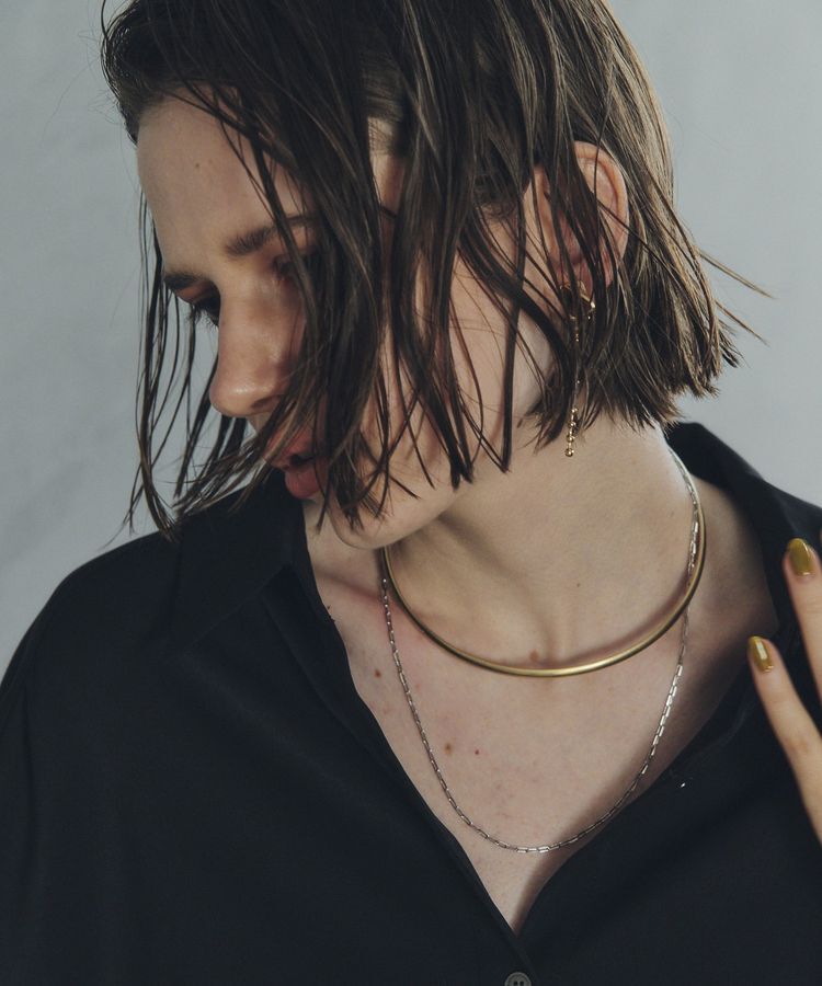 YECCA VECCA「2連メタルチョーカー」|ネックレス|