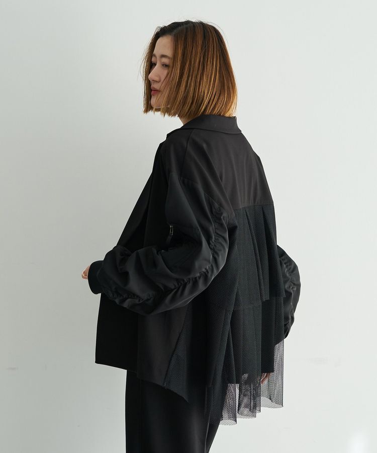 Editt by YECCA VECCA「異素材MIXテーラードジャケット」|テーラードジャケット|