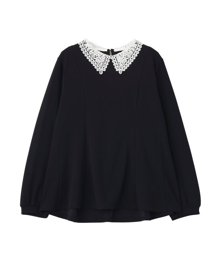 YECCA VECCA「2wayレース襟ブラウス」|シャツ・ブラウス|